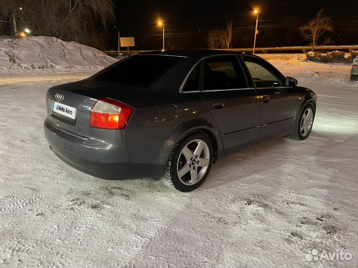 Audi A4 2.0 CVT, 2002, 320 000 км