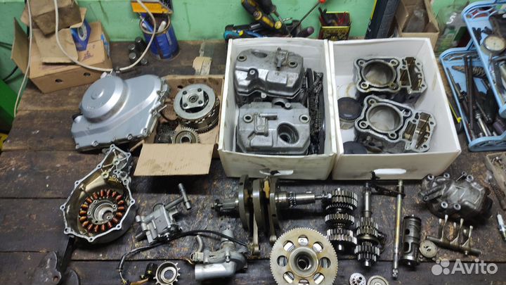 Двигатель Honda NT650V Deauville