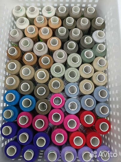 Нитки швейные