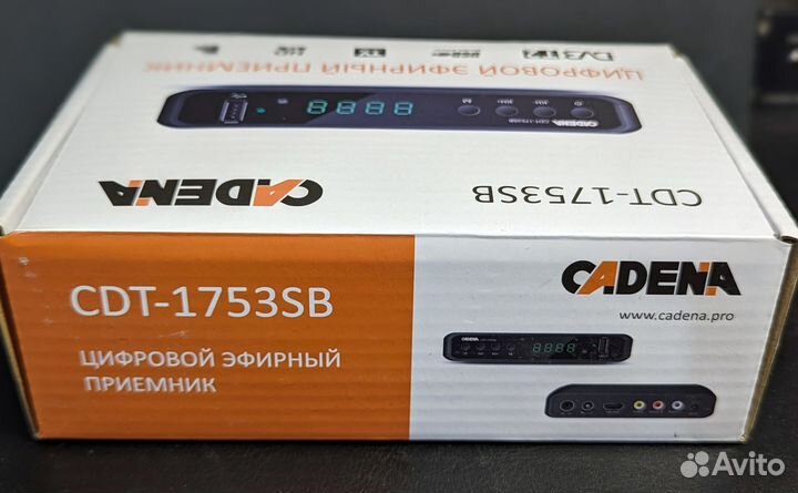 Цифровой эфирный приемник Cadena CDT-1753SB