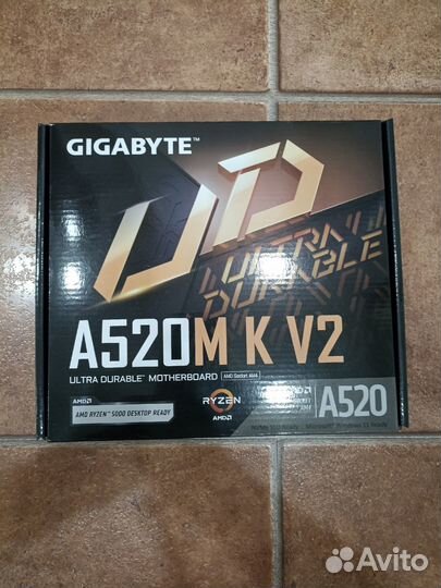 Новая Материнская плата gigabyte A520M K V2