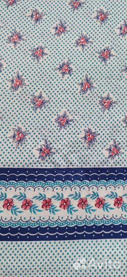 Новая ткань СССР сатин хлопок