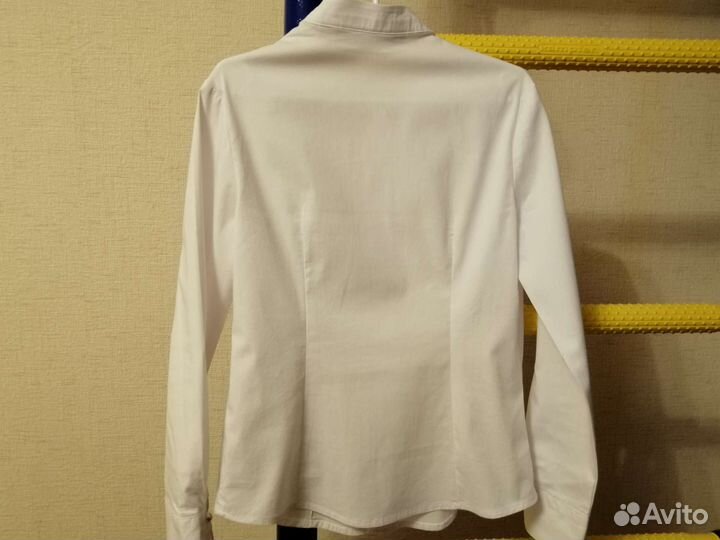 Блузка белая школьная 128