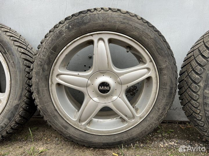 Зимние колеса R16 на mini cooper с дисками