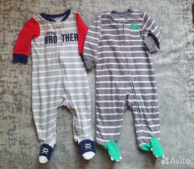 Пакет фирменных вещей Carters на мальчика р.68