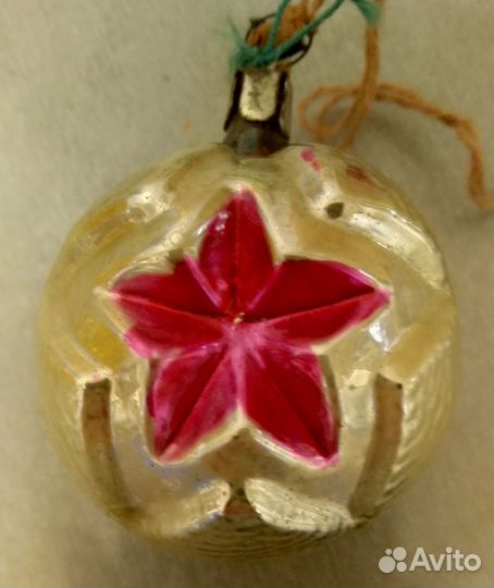 Елочные игрушки СССР на подвесах