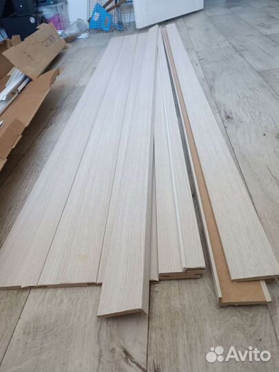 Обналичники, доборные элементы экошпон