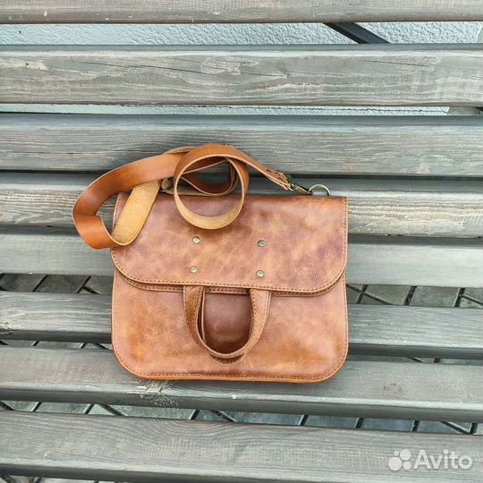Сумка женская натуральная кожа ручная работа