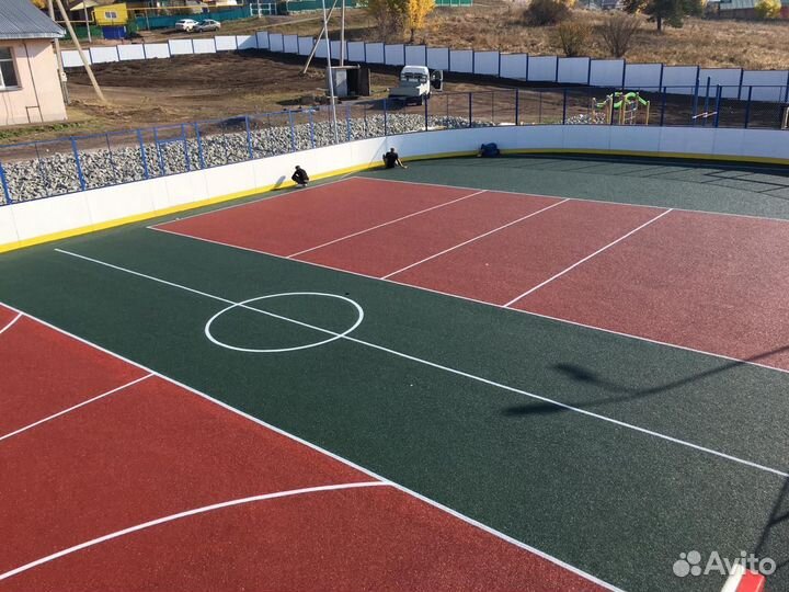 Покрытие из резиновой крошки