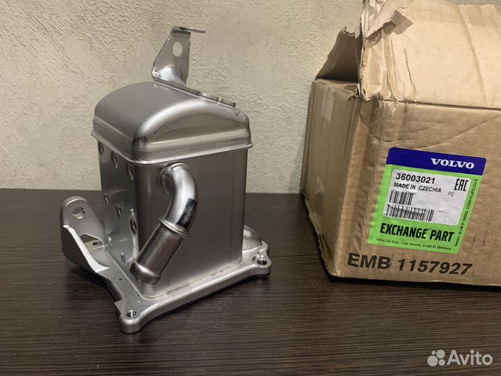 Радиатор системы рецирк клапана EGR Volvo 36003021