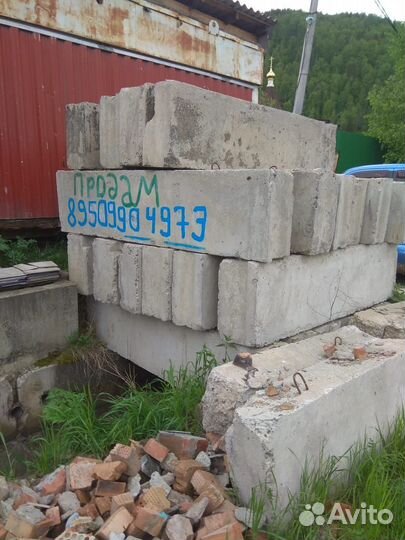 Бетонные блоки фбс