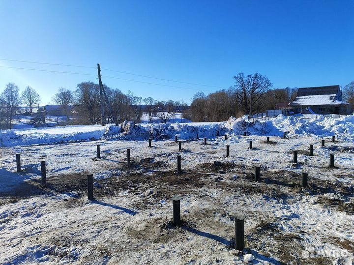 Фундамент / Винтовые сваи под ключ