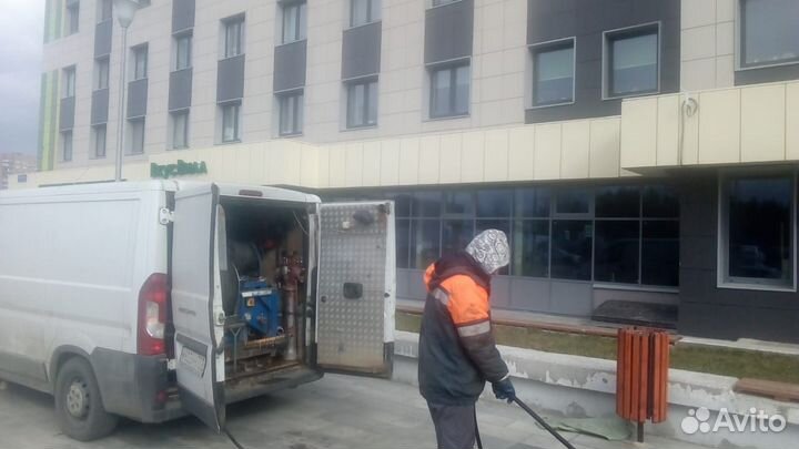 Прочистка канализации. Откачка септика с илом 24/7