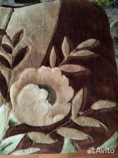 Плед теплый евро размер