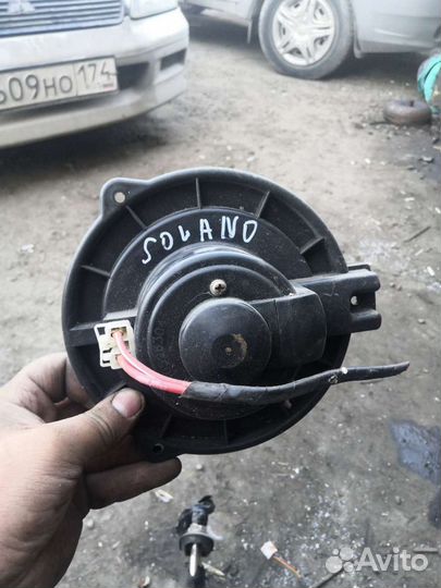 Моторчик печки Lifan Solano