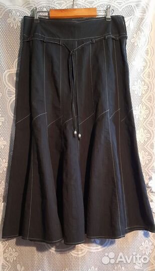 Винтажная длинная юбка