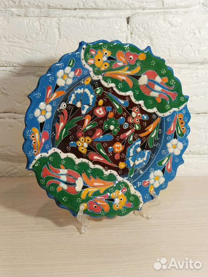 Тарелка керамическая