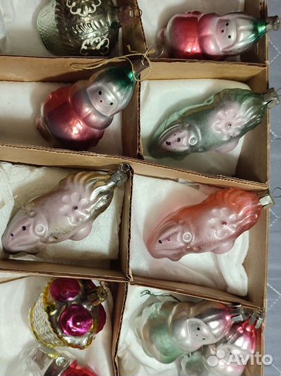 Елочные игрушки СССР