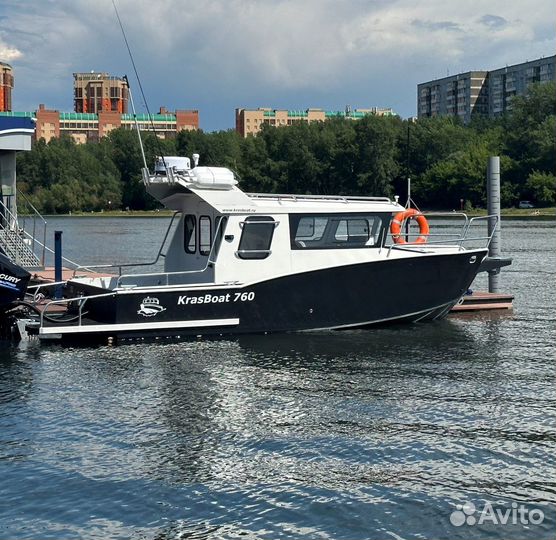 Катер с каютой KrasBoat 760 Long Restyling