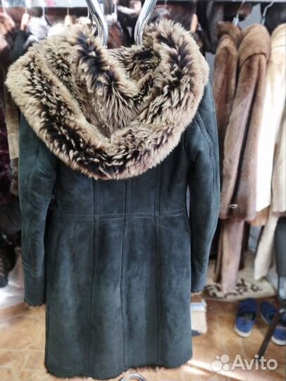 Дубленка натуральная женская 38-40