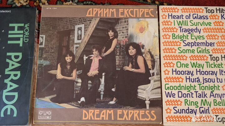 Коллекция виниловых дисков (пластинок)