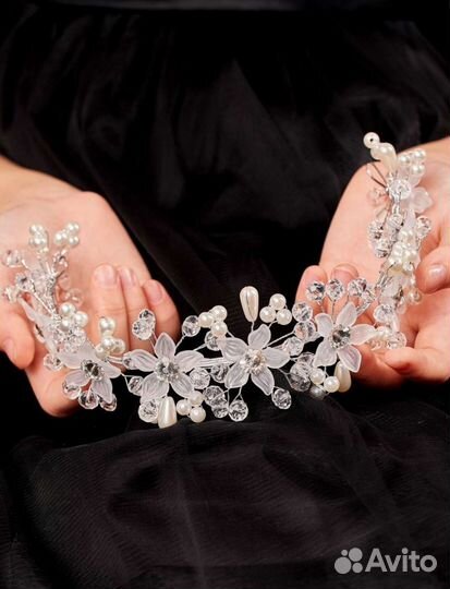 Гибкая диадема ободок