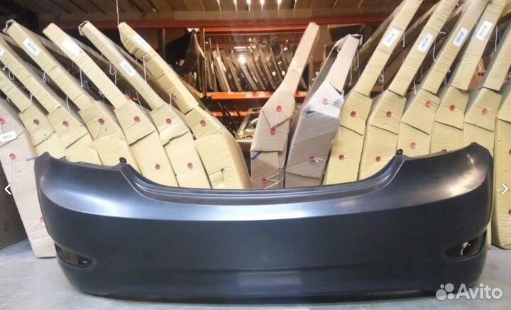 Бампер задний Hyundai Solaris