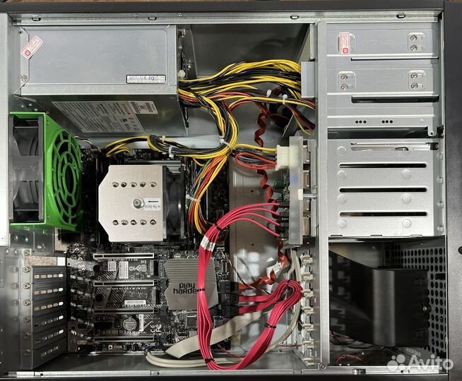 Сервер Supermicro 1xCPU 3.6 ггц RAM 32Гб