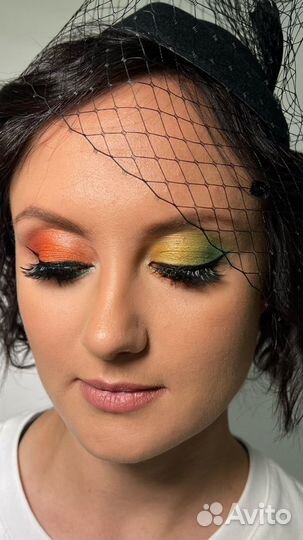 Макияж, локоны, причёски