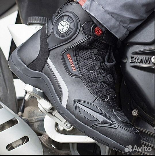 Мотоботинки scoyco 42,44