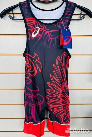 Борцовское трико асикс