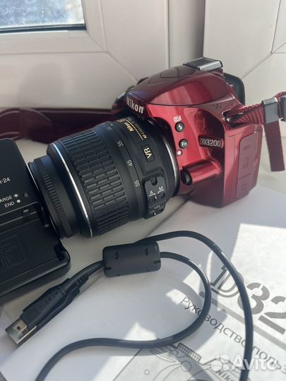 Фотоаппарат Nikon d3200 объектив 18-55mm VR(7638)