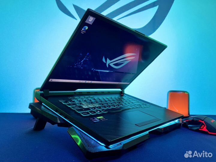 Игровой ноутбук Asus Rog на intel Core i5 + RTX