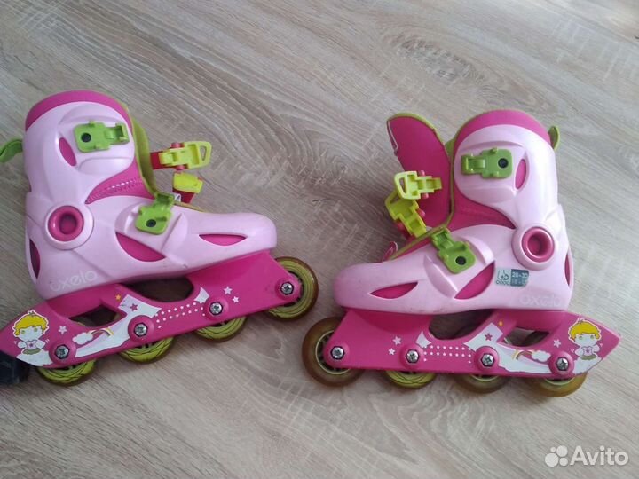Роликовые коньки детские раздвижные