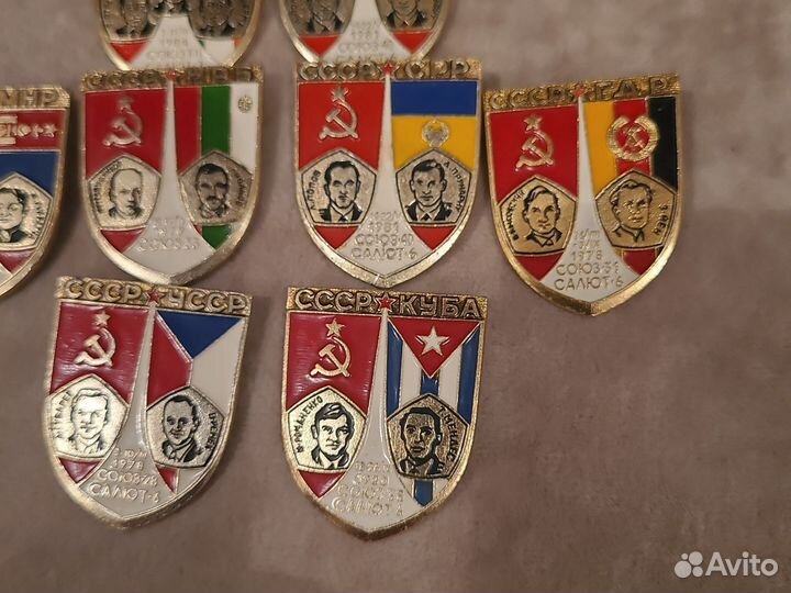 Значки интер космос