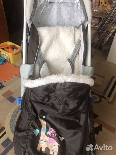 Санки коляска nika