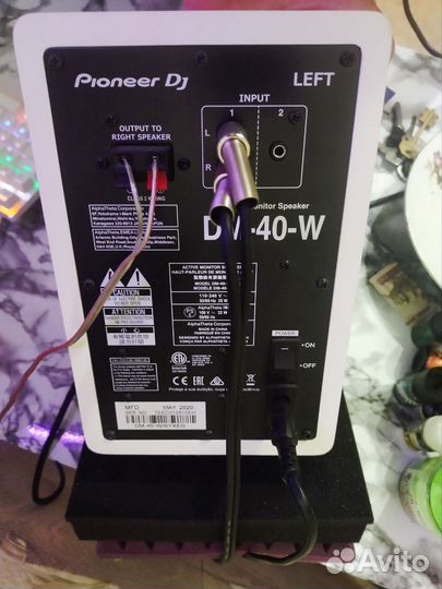 Студийные мониторы Pioneer DM-40 White