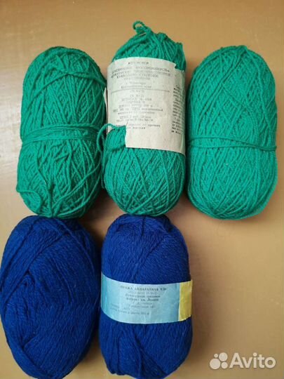 Шерсть для вязания СССР