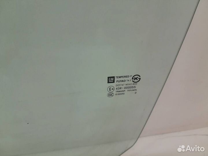 Стекло двери передней левой Chevrolet Cruze J300 2