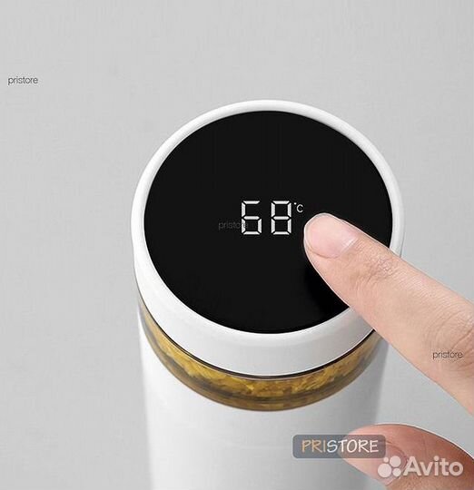 Термос-заварник с термометром Xiaomi Quange 400 мл