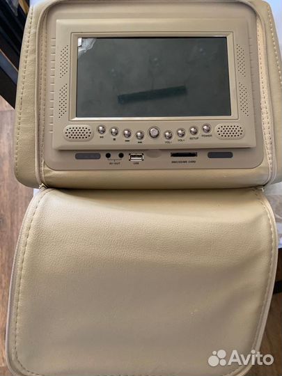 Подголовник с монитором