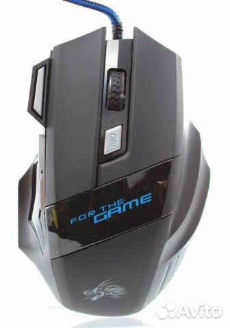 Мышь игровая X3 7 кнопок 1000-5500 DPI