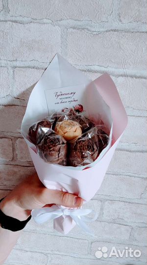 Шоколад ручной работы, букеты, плитки, клубника