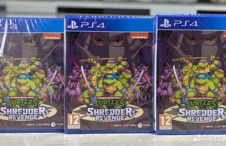 Черепашки Ниндзя Shredder's Revenge Sony PS4