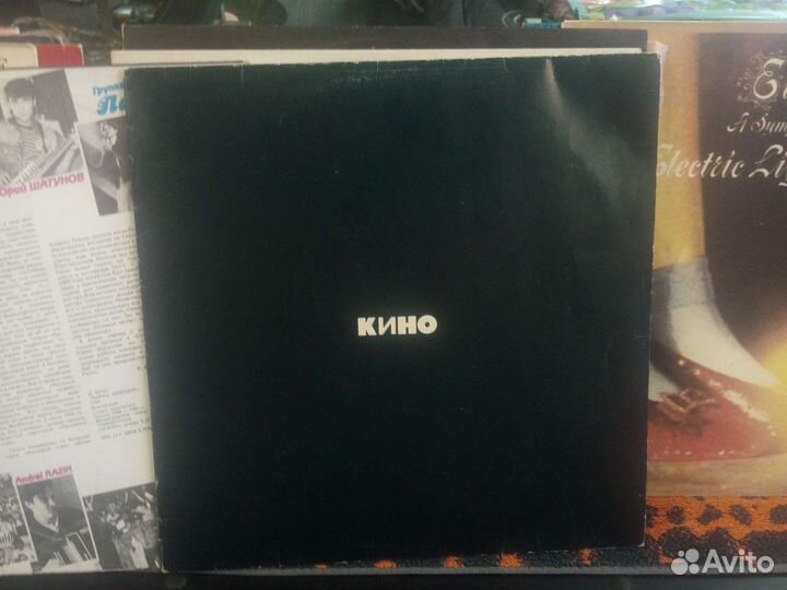 Виниловые пластинки кино,Виктор Цой,Черный альбом