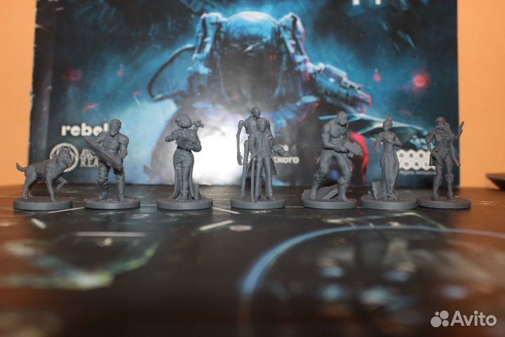 Настольная игра Немезида, аксессуары, 3д печать