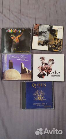 Queen, A-ha, john Philips -CD disc