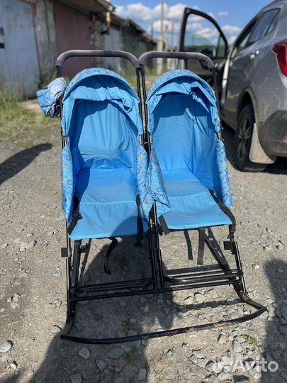 Санки для двойни