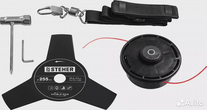 Steher 1700 Вт, ш/с 42 см, сетевая коса (SEB-42-17