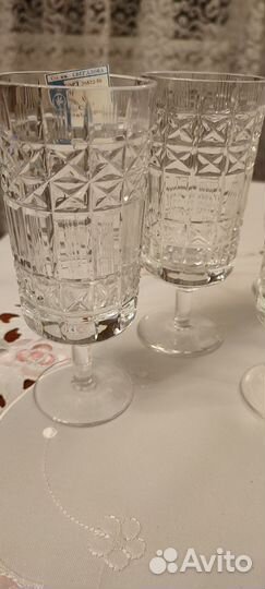 Хрустальные бокалы СССР